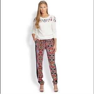 Rebecca Minkoff Floral Track Pant